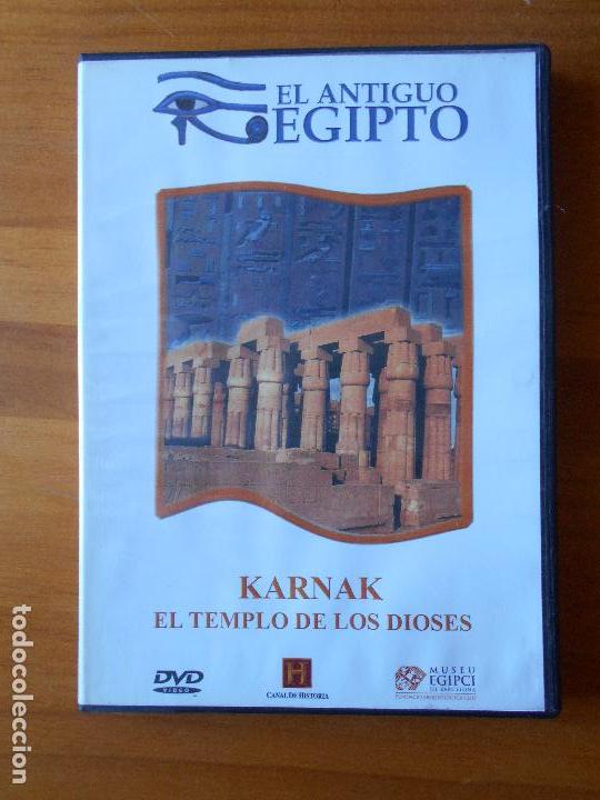 Cine: DVD KARNAK EL TEMPLO DE LOS DIOSES - EL ANTIGUO EGIPTO - LEER DESCRIPCION (L5)