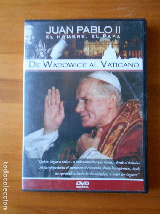Cine: DVD JUAN PABLO II - EL HOMBRE, EL PAPA 1 - DE WADOWICE AL VATICANO - LEER DESCRIPCION (L5)