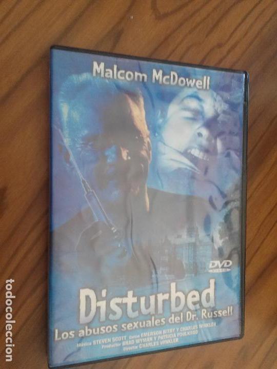 Cin&eacute;ma: DISTURBED. LOS ABUSOS SEXUALES DEL DR. RUSSELL. MALCOM MCDOWELL. EDICI&Oacute;N RAR&Iacute;SIMA