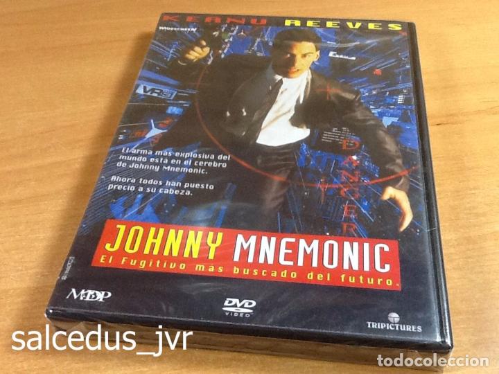 Cinema: Johnny Mnemonic pel&iacute;cula en DVD Ciencia Ficci&oacute;n 1995 Keanu Reeves Nueva y Precintada