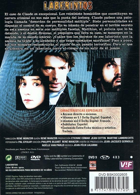 Cine: DVD LABERINTOS - Foto 2