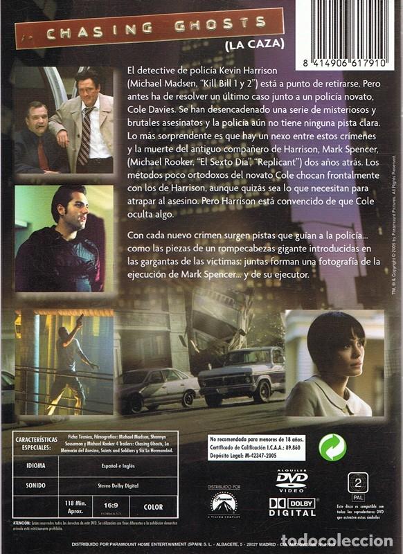 Cine: DVD CHASING GHOSTS MICHAEL MADSEN - Foto 2