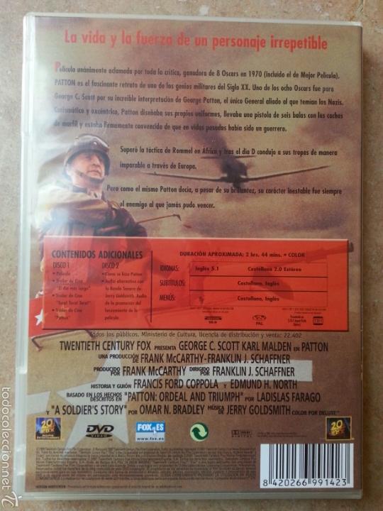 Cine: PATTON - DVD DOBLE - Foto 2