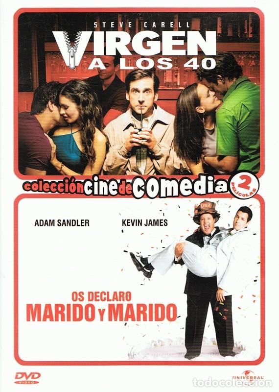 Cinema: DVD VIRGEN A LOS 40 & OS DECLARO MARIDO Y MARIDO
