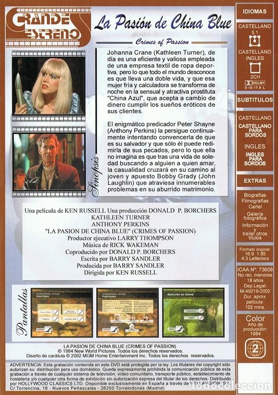 La Pasion De China Blue Online