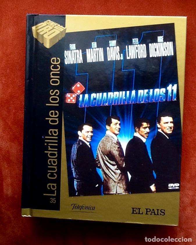 Cine: LA CUADRILLA DE LOS 11. DVD. CON LIBRO. EL ENVIO ESTA INCLUIDO.