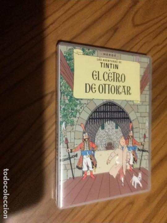 Cine: LAS AVENTURAS DE TINTIN. EL CETRO DE OTTOKAR. ANIMACI&Oacute;N. BUEN ESTADO