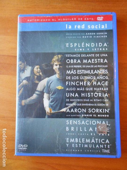 Kino: DVD LA RED SOCIAL - EDICION DE ALQUILER (&Ntilde;5)