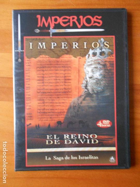 Cinema: DVD EL REINO DE DAVID - IMPERIOS - LA SAGA DE LOS ISRAELITAS - CAJA SLIM (O3)