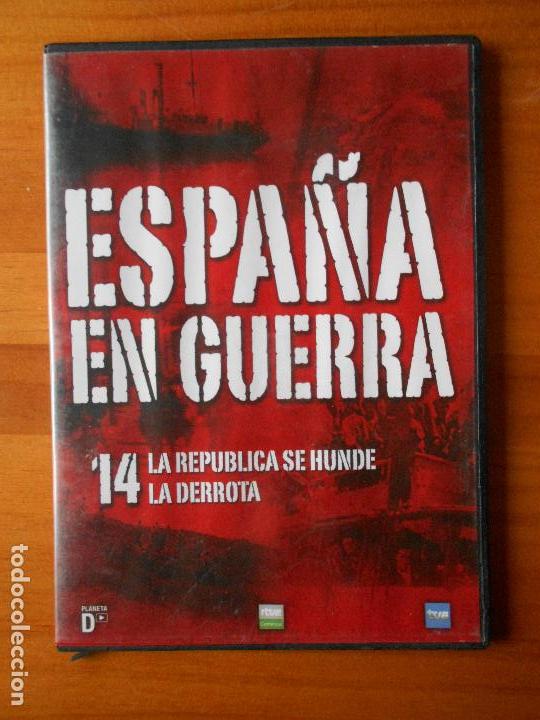 Cinema: DVD ESPA&Ntilde;A EN GUERRA 14 - LA REPUBLICA SE HUNDE - LA DERROTA - CAJA SLIM (P3)
