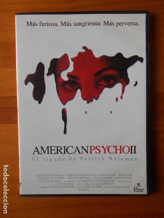 Kino: DVD AMERICAN PSYCHO II - EL LEGADO DE PATRICK BATEMAN - CAJA SLIM (L4)