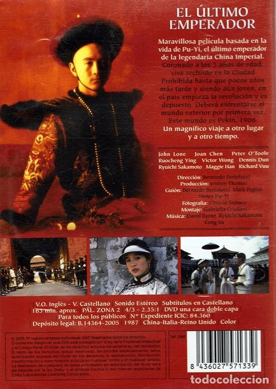 Cine: DVD EL &Uacute;LTIMO EMPERADOR - Foto 2