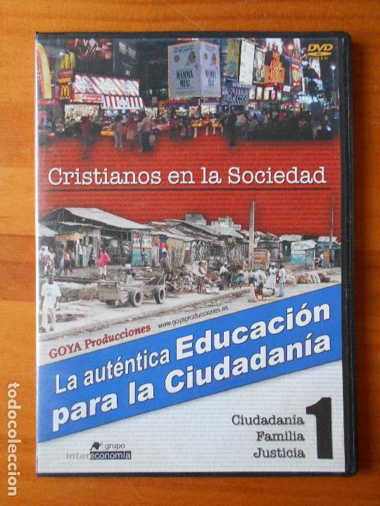 Kino: DVD CRISTIANOS EN LA SOCIEDAD 1 - LA AUTENTICA EDUCACION PARA LA CIUDADANIA - CAJA SLIM (V5)