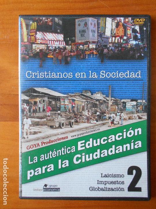 Kino: DVD CRISTIANOS EN LA SOCIEDAD 2 - LA AUTENTICA EDUCACION PARA LA CIUDADANIA - CAJA SLIM (I5)