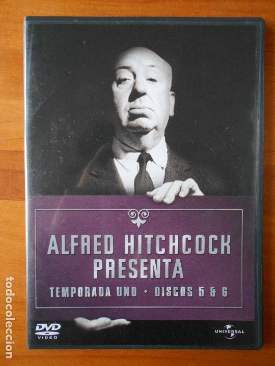 Kino: DVD ALFRED HITCHCOCK PRESENTA - TEMPORADA UNO - DISCOS 5 Y 6 (11 EPISODIOS) - CAJA SLIM (I5)