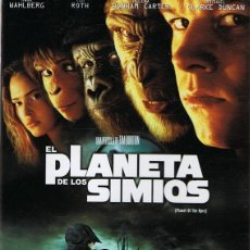 Cine: DVD EL PLANETA DE LOS SIMIOS MARK WAHLBERG & TIM ROTH ( EDICIÓN 2 DISCOS)