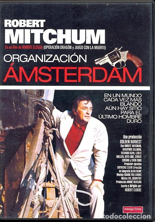 Cine: ORGANIZACION AMSTERDAM (R. MITCHUM) ...EN UN MUNDO DE BLANDOS, AUN HAY SITIO PARA UN HOMBRE DURO