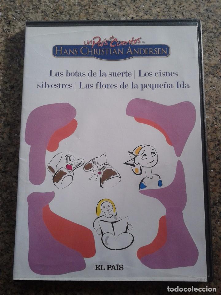 Kino: UN PAIS DE CUENTOS - HAMS ANDERSEN -- LAS BOTAS DE LA SUERTE / LOS CISNES SILVESTRES / LAS FLORES...