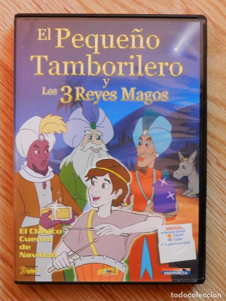 Cine: DVD El peque&ntilde;o tamborilero y los 3 reyes magos tres El clasico cuento de navidad