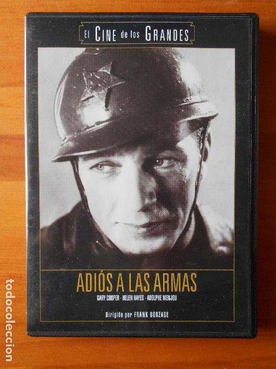 Cine: DVD ADIOS A LAS ARMAS - GARY COOPER (K3) - Foto 1