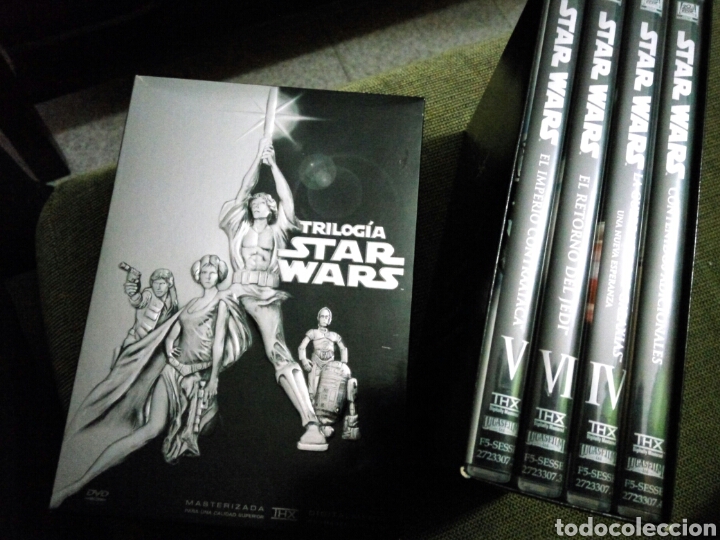 Inconcebible escándalo Hecho de trilogia star wars, 4 dvd, nueva - Compra venta en todocoleccion