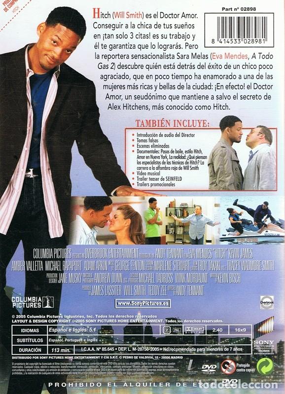 Cine: DVD HITCH  WILL SMITH - Foto 2