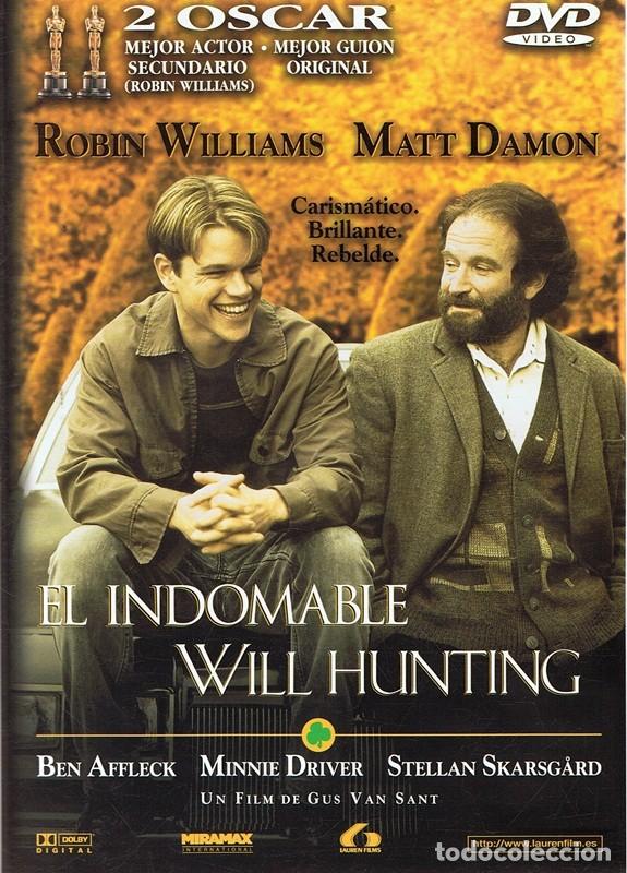 Cine: DVD EL INDOMABLE WILL HUNTING ROBIN WILLIAMS - Foto 1