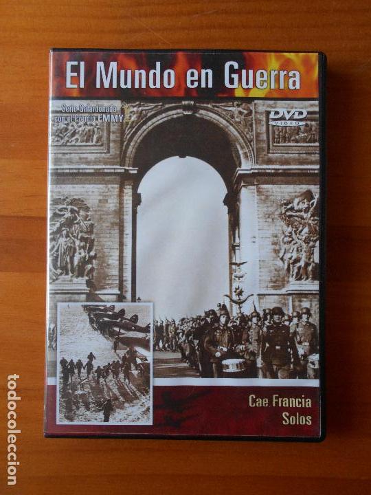 Cine: DVD EL MUNDO EN GUERRA - CAE FRANCIA, SOLOS - COMO NUEVA (E6)