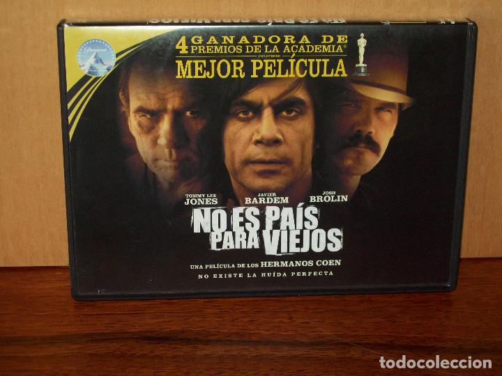Cinema: NO ES  PAIS  PARA VIEJOS- TOMMY LEE JONES  -JAVIER  BARDEM - DE LOS  HERMANOS COEN  -  DVD