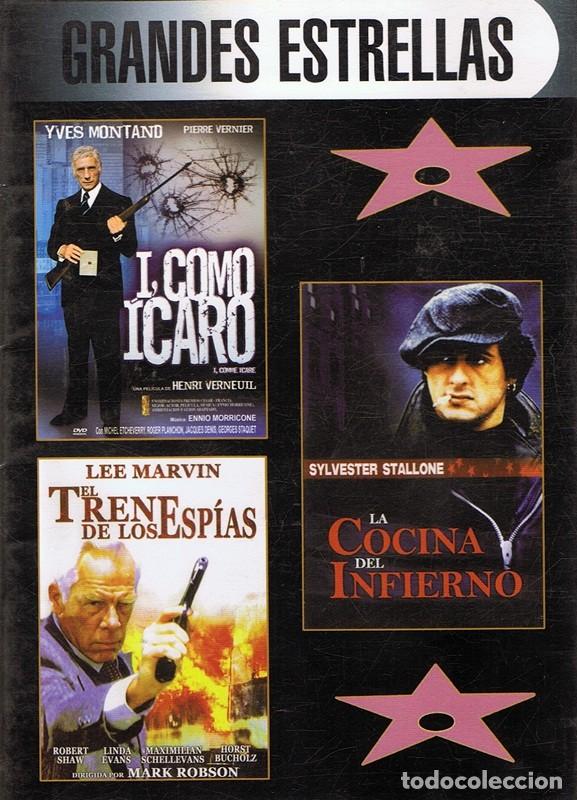 Cinema: DVD GRANDES ESTRELLAS 3 PEL&Iacute;CULAS