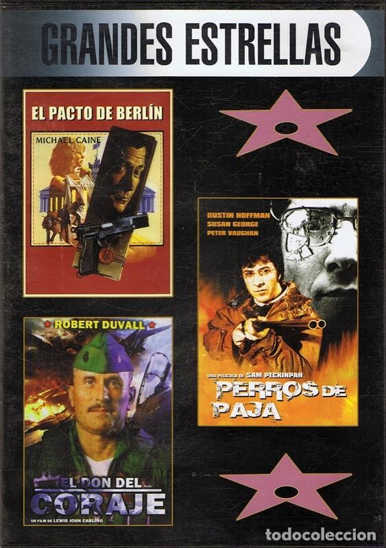 Cinema: DVD GRANDES ESTRELLAS 3 PEL&Iacute;CULAS