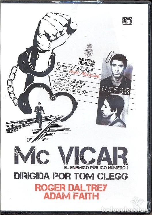 Cine: MC VICAR, EL ENEMIGO PUBLICO NUMERO 1 DVD (ROGER DALTREY) - NADIE PODR&Aacute; RETENERLE ENTRE REJAS....