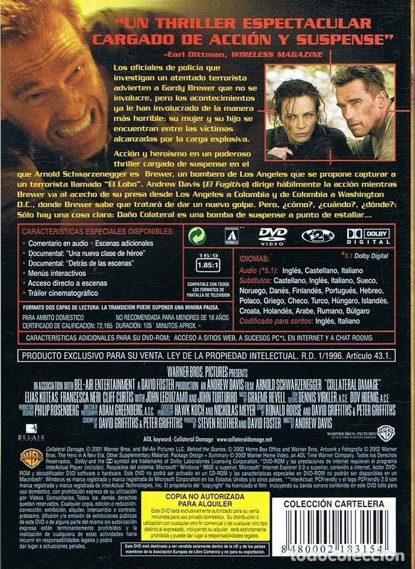 Cine: DVD DA&Ntilde;O COLATERAL SCHWARZENEGGER - Foto 2