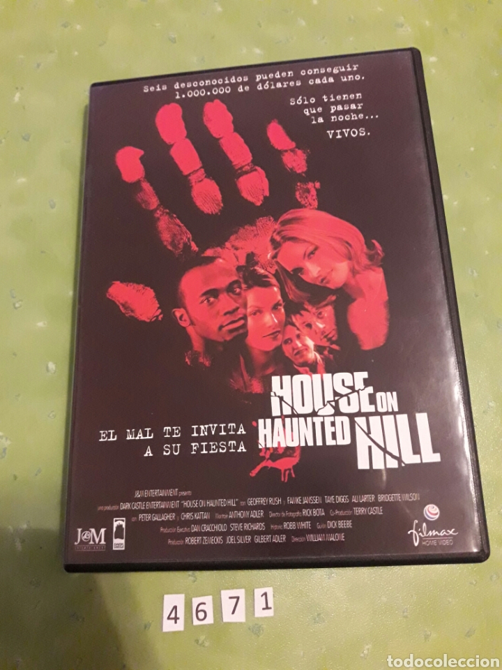 Cine: S305 house on haunted hill dvd