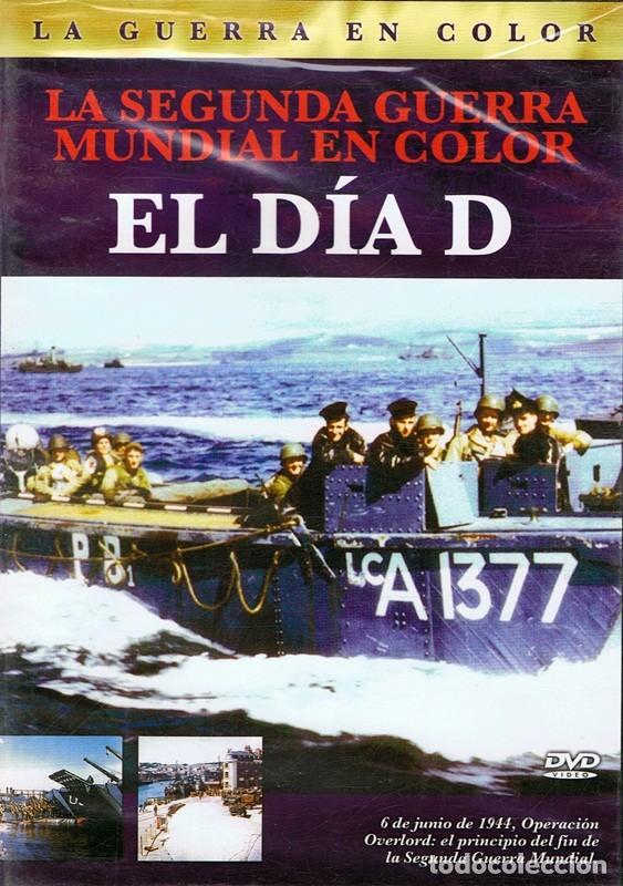 Cine: DVD LA SEGUNDA GUERRA MUNDIAL EN COLOR EL D&Iacute;A D (PRECINTADO)