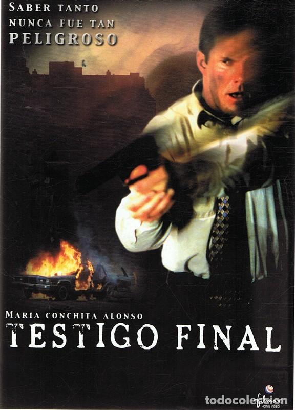 Cinema: DVD TESTIGO FINAL MARIA CONCHITA ALONSO