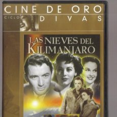 Cine: DVD CINE - LAS NIEVES DEL KILIMANJARO - COMO NUEVO - UN SOLO USO . Lote 73594367