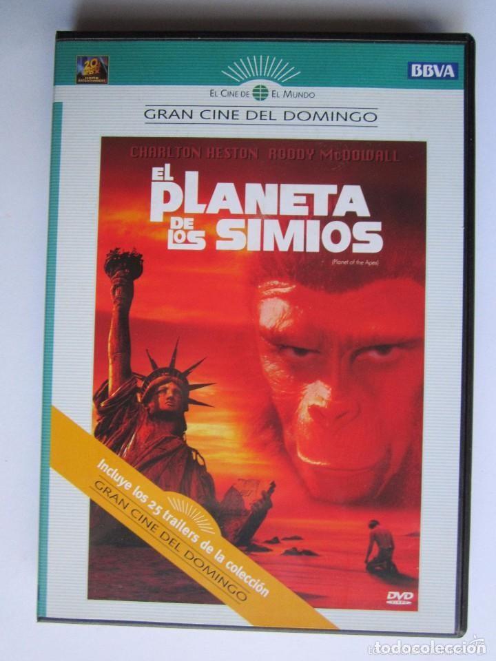 Cine: DVD EL PLANETA DE LOS SIMIOS PRECINTADO - Foto 1