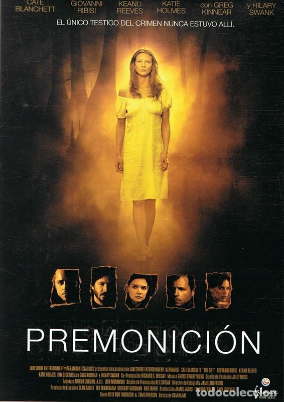 Cine: DVD PREMONICI&Oacute;N CATE BLANCHETT - Foto 1