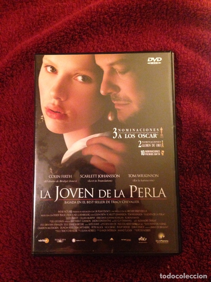 Cine: DVD Original &rdquo; LA JOVEN DE LA PERLA &rdquo; - Foto 1