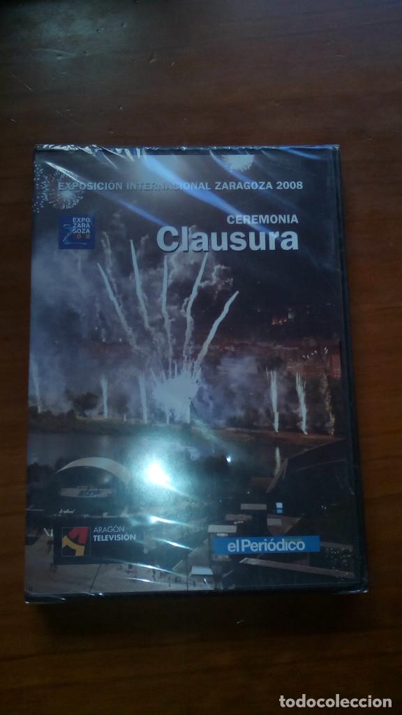 Cine: DVD CEREMONIA CLAUSURA expo 2008 precintado