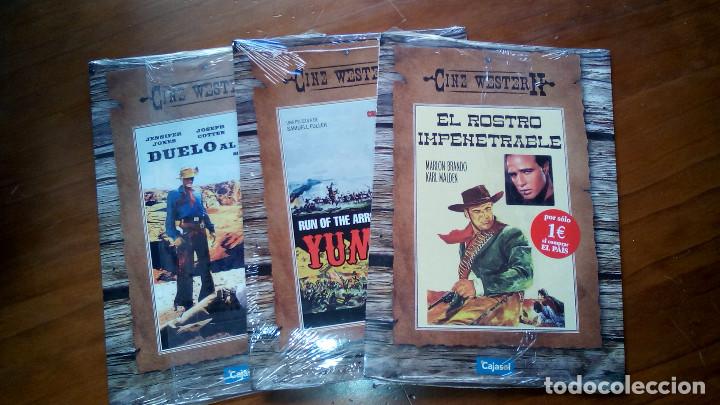 Cin&eacute;ma: CINE WESTERN 3 DVD promocional de CAJASOL ( el rostro impenetrable, Run of the arrow YUMA, Duelo al