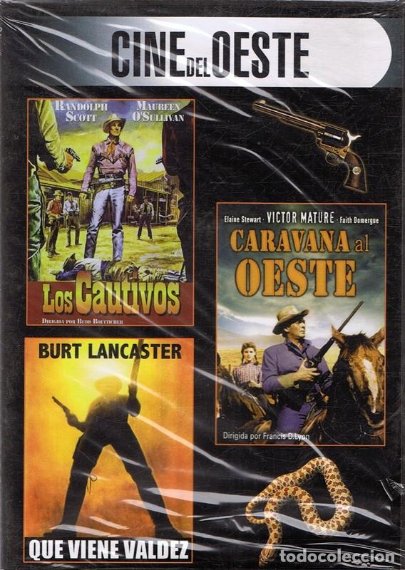 Cine: DVD CINE DEL OESTE LOS CAUTIVOS (PRECINTADO)