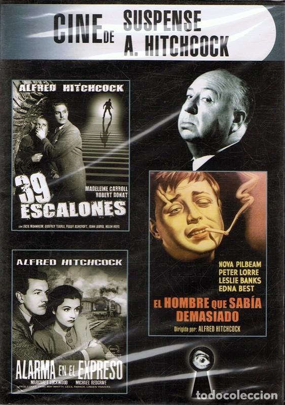 Cine: DVD CINE DE SUSPENSE A. HITCHCOCK 39 ESCALONES (PRECINTADO)
