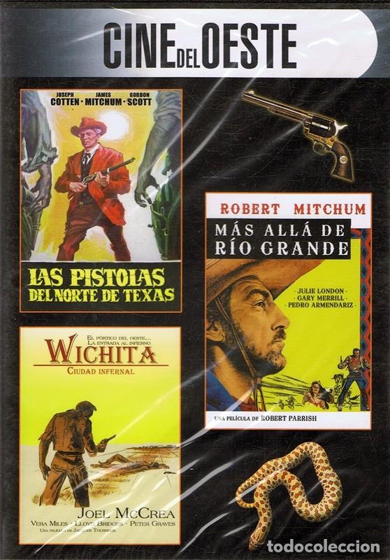 Cine: DVD CINE DEL OESTE LAS PISTOLAS DEL NORTE DE TEXAS (PRECINTADO)