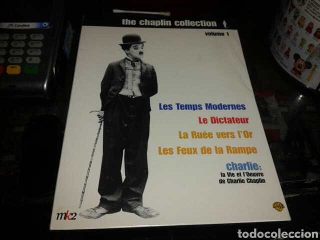 Cine: Dvd,the chaplin collection volumen 1,nuevo precintado,a estrenar,cine mudo