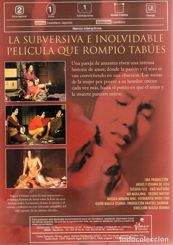 Cine: DVD EL IMPERIO DE LOS SENTIDOS - Foto 2