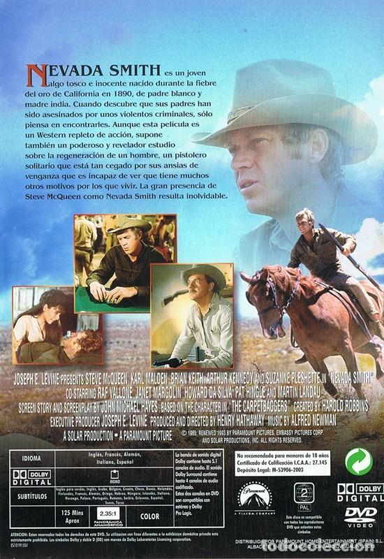Cine: DVD NEVADA SMITH  STEVE MCQUEEN - Foto 2