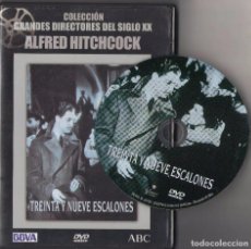 Cine: DVD	TREINTA Y NUEVE ESCALONES	DIRECTOR ALFRED HITCHCOCK	DVD	1935. Lote 75716455