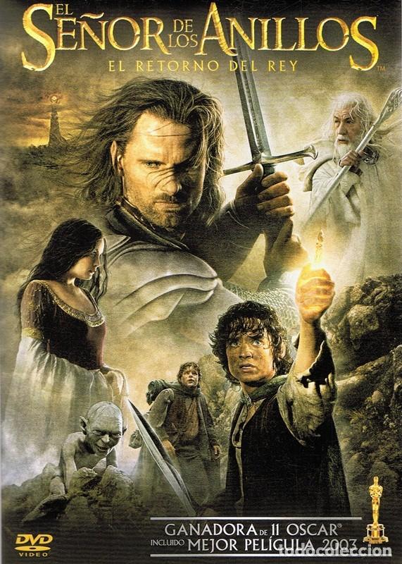 Cine: DVD EL SE&Ntilde;OR DE LOS ANILLOS &uml;EL RETORNO DEL REY&uml;